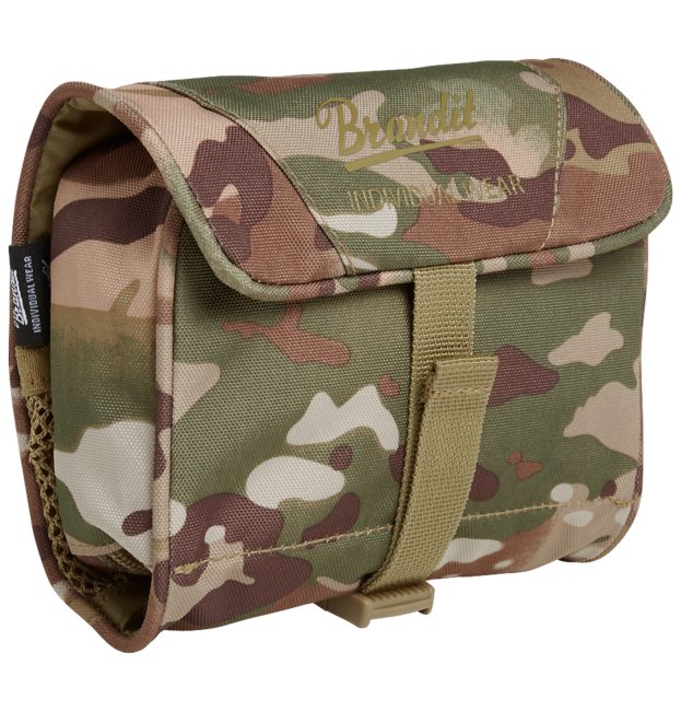 Brandit Toiletry Medium Toiletry Bag, Multicam