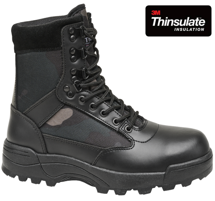 Brandit Tactical Boots, Dark Camo
