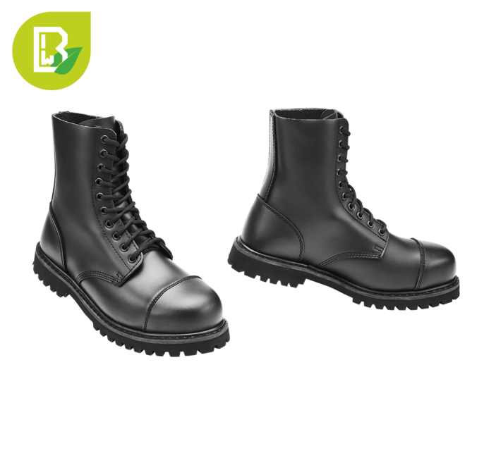 Brandit Vegantom 10 Eyelet Boots, Black