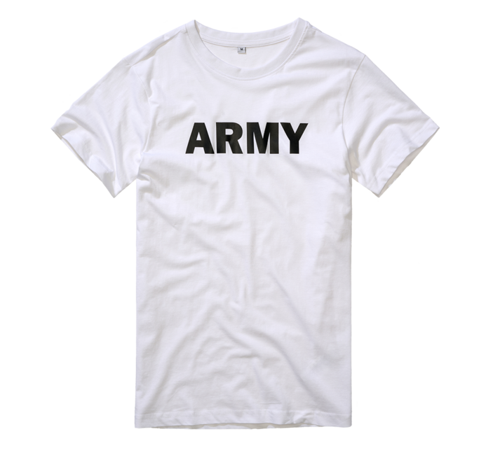 Brandit Army T-Shirt, White