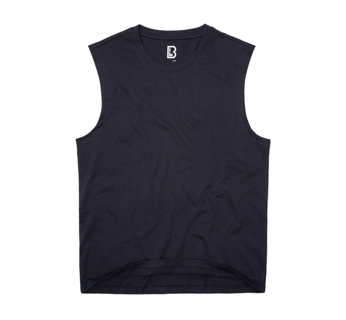 Brandit Sleeveless T-shirt, Navy Blue