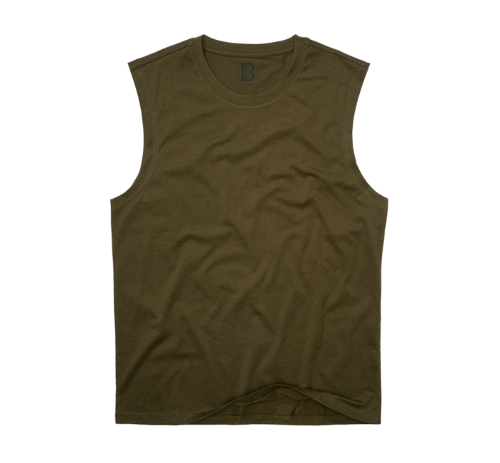 Brandit Sleeveless T-Shirt, Olive