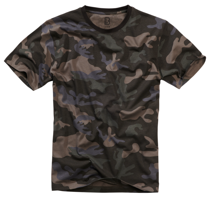 Brandit T-Shirt, Dark Camo