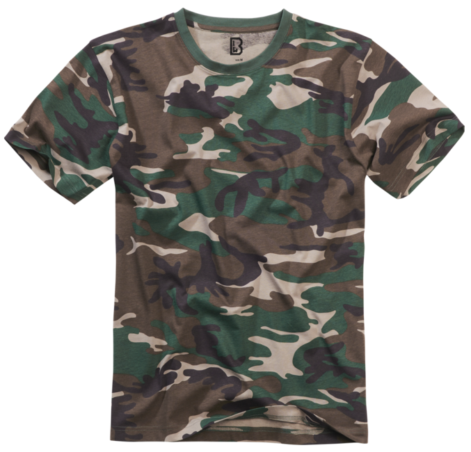 Brandit T-Shirt, Woodland