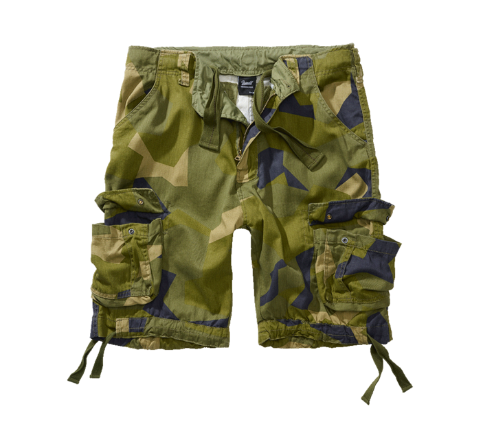 Brandit Urban Legend Shorts, Swedish Camo M90