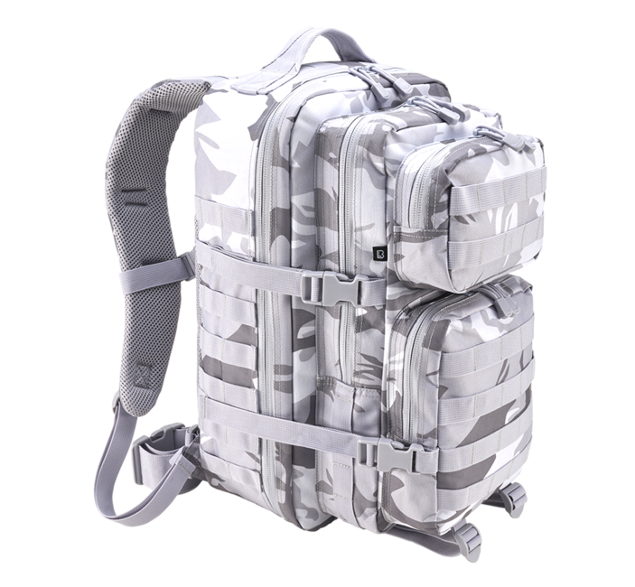 Brandit US Cooper Large Backpack, Blizzard Camo 40L