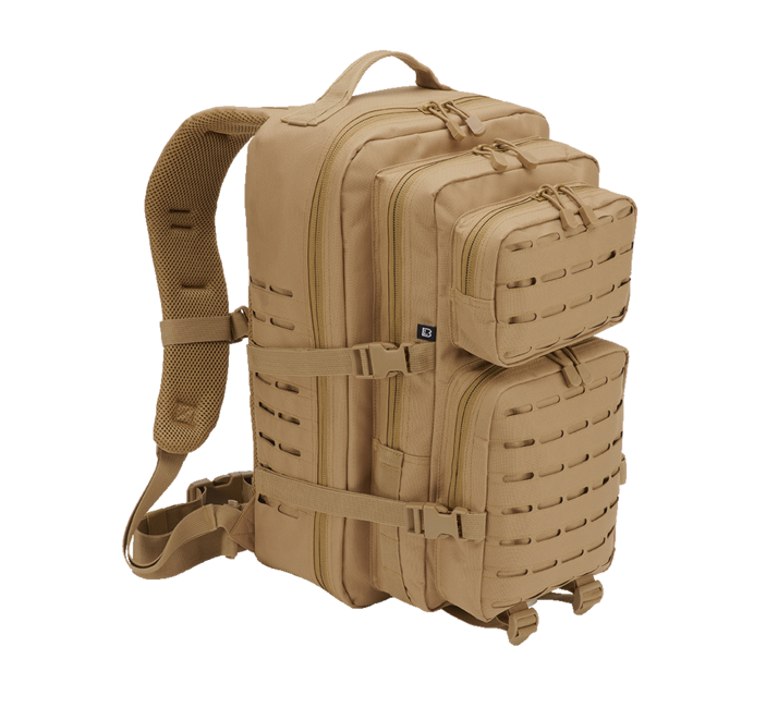 Brandit US Cooper Lasercut Backpack 40L, Camel