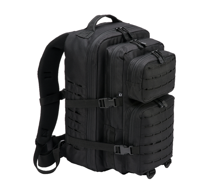 Brandit US Cooper Lasercut Large Backpack 40L, Black