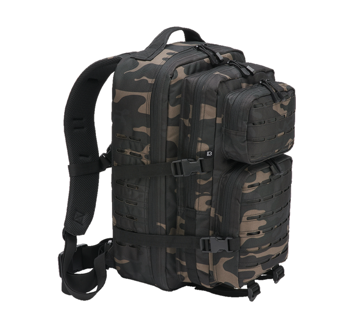Brandit US Cooper Lasercut Backpack 40L, Dark Camo
