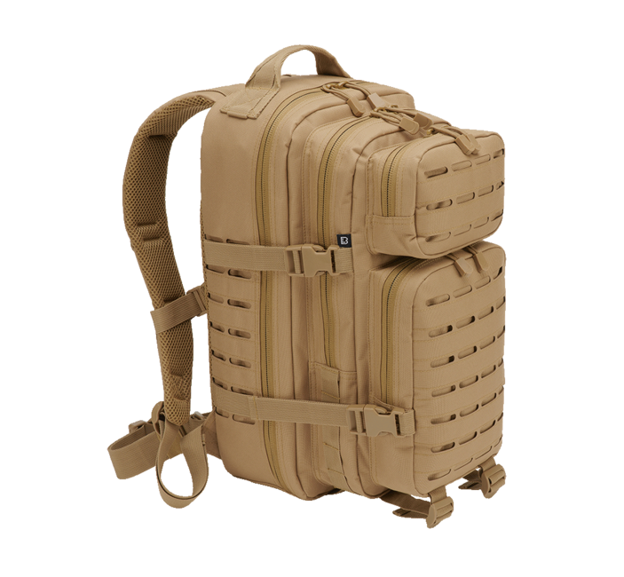 Brandit US Cooper Lasercut Backpack 25L, Camel