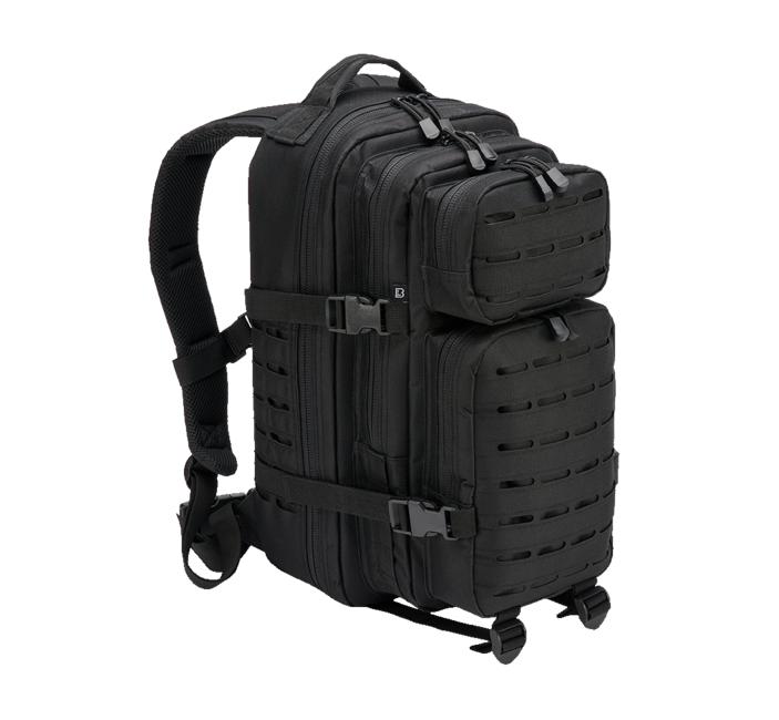 Brandit US Cooper Lasercut Backpack 25L, Black