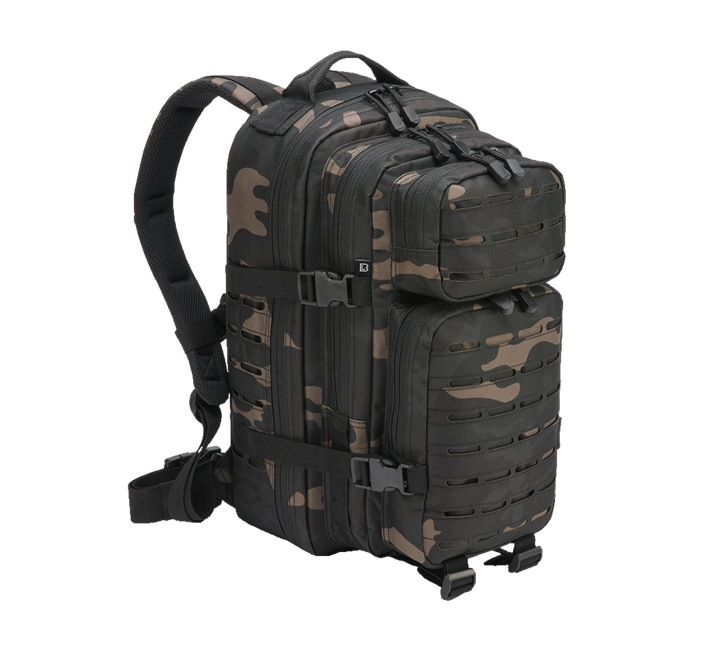 Brandit US Cooper Lasercut Backpack 25L, Dark Camo