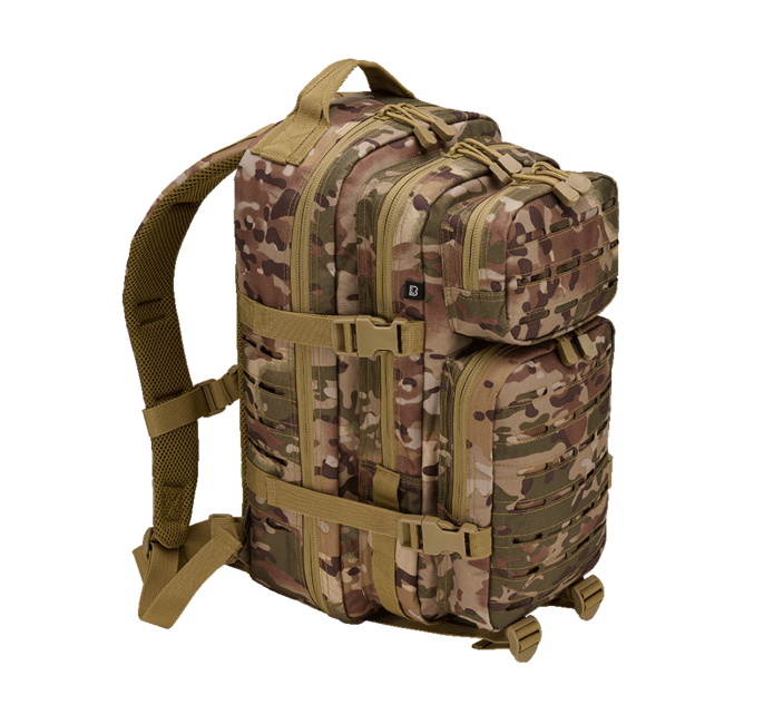 Brandit US Cooper Lasercut Backpack 25L, Tactical Camo