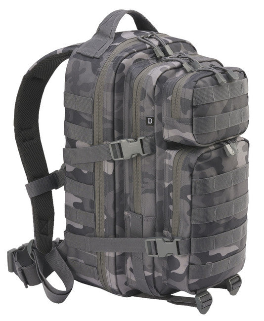 Brandit US Cooper Medium Backpack, Grey Camo 25L