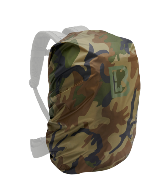 Brandit US Cooper Medium Backpack Rain Cover, Woodland