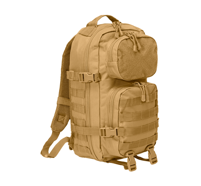 Brandit US Cooper Patch Medium Backpack 25L, Camel