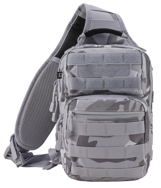 Brandit US Cooper Messenger Bag, Blizzard Camo