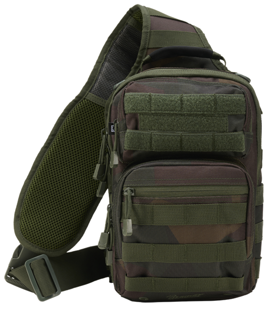 Brandit US Cooper Shoulder Bag, Dark Woodland