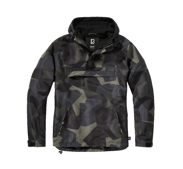 Brandit M90 Windbreaker Jacket, Dark Camo