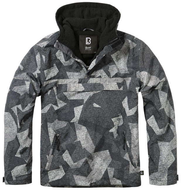 Brandit Windbreaker Jacket, Night Camo Digital