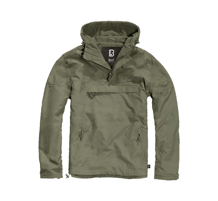 Brandit Windbreaker Jacket, Olive