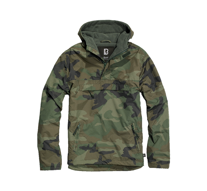 Brandit Windbreaker Jacket, Woodland