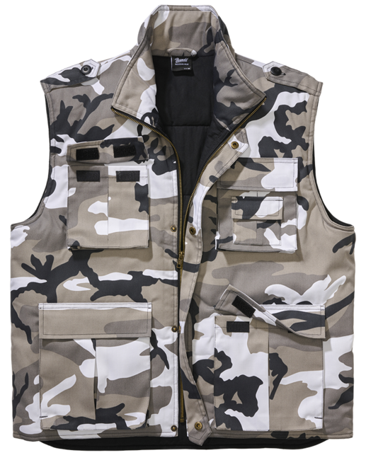 Brandit Ranger Quilted Vest, Urban