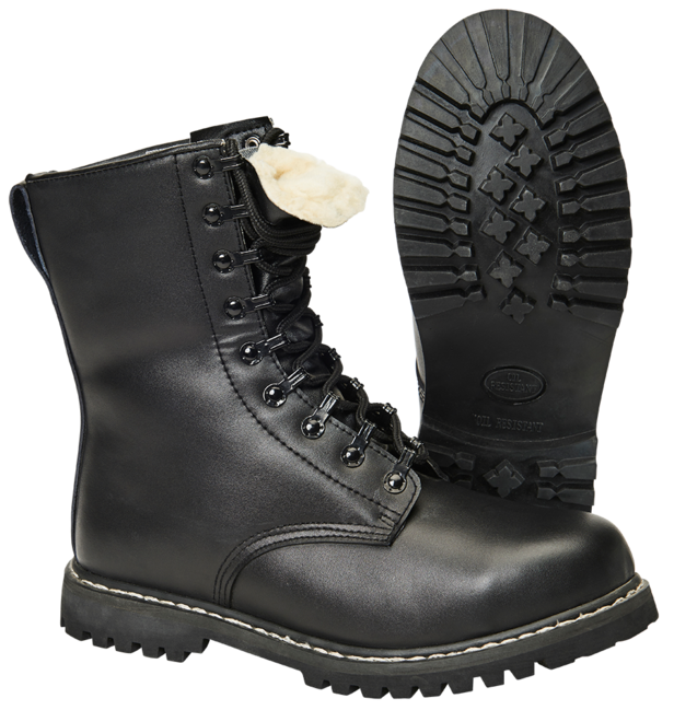 Brandit Para Insulated Boots, Black