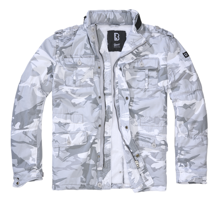 Brandit Britannia Winter Jacket, Blizzard Camo