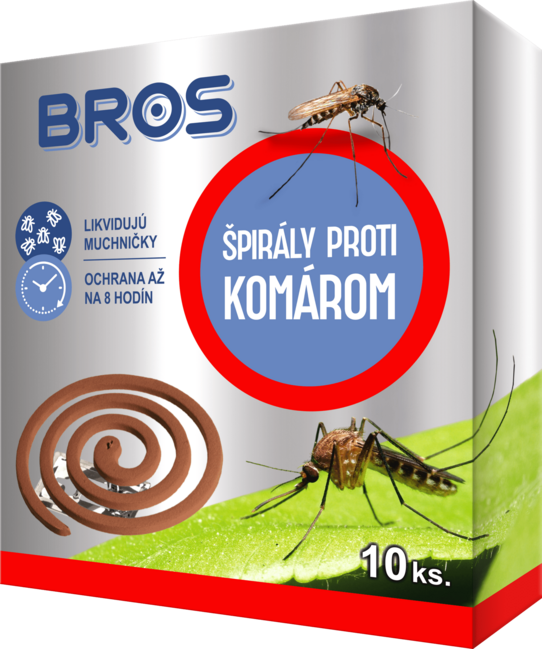 BROS Mosquito Repellent Spirals 10 pcs
