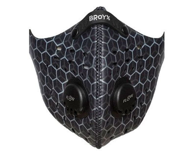Broyx Delta Hex Anti-Smog Silver Black