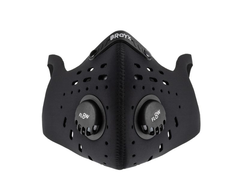Broyx Sport Delta Anti-smog Mask, Black