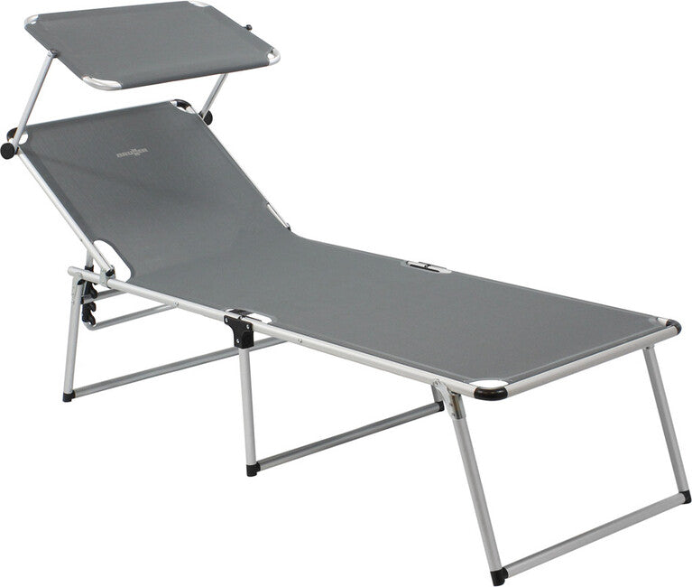 Brunner Malibu High Beach Lounger, Black