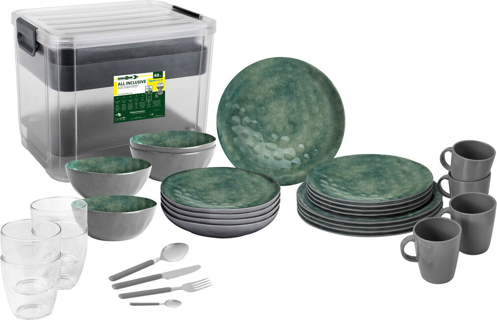 Brunner All Inclusive VIP Camping Cookware Set, Green