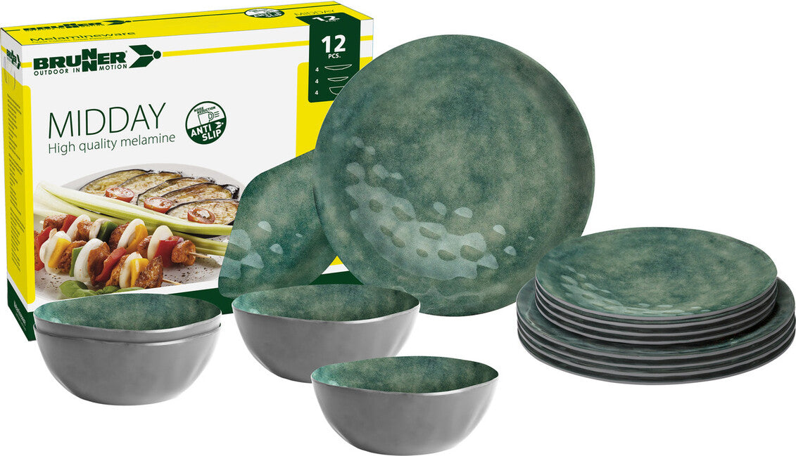 Brunner Midday Camping Cookware Set, Green