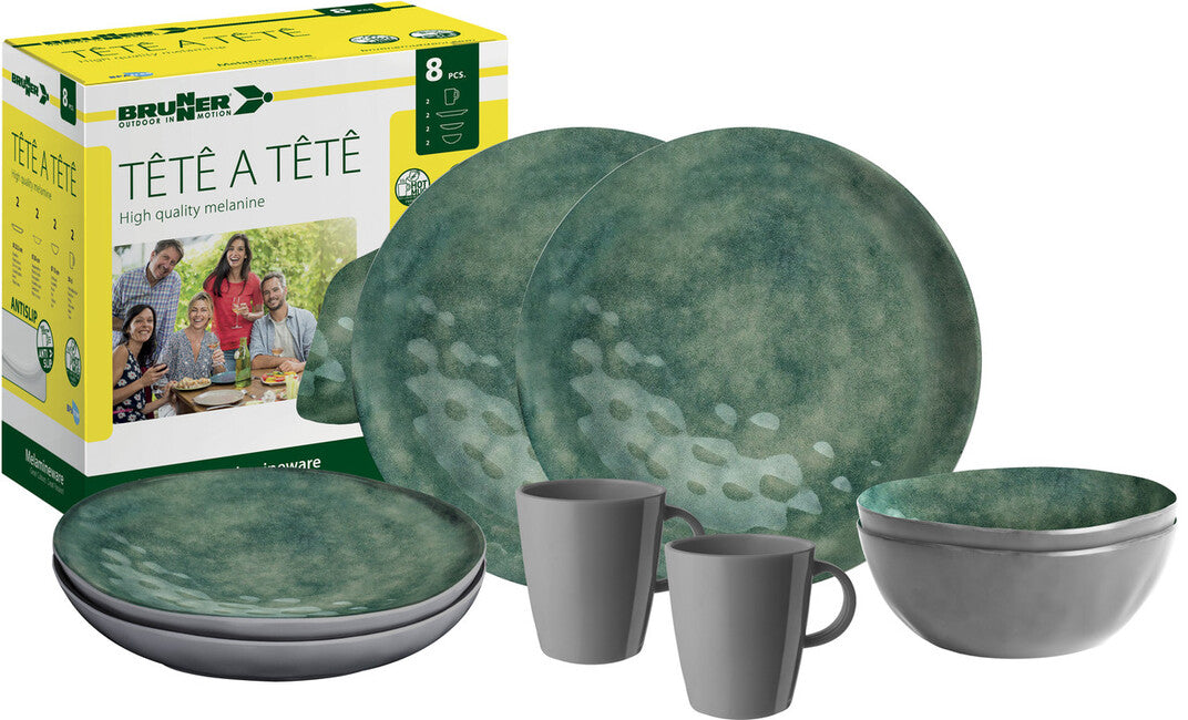Brunner Camping Cookware Set, Green