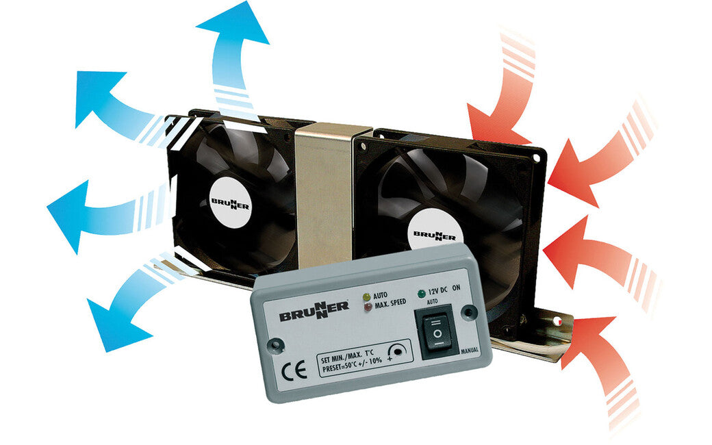 Brunner Vento Electronic Refrigerator Fan