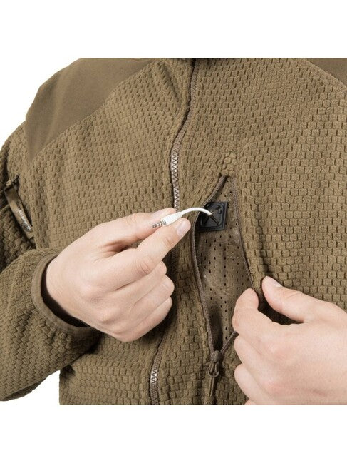 Helikon-Tex Alpha Tactical Fleece Jacket, Coyote
