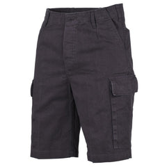 MFH BW Bermuda Shorts, Black-Stonewashed