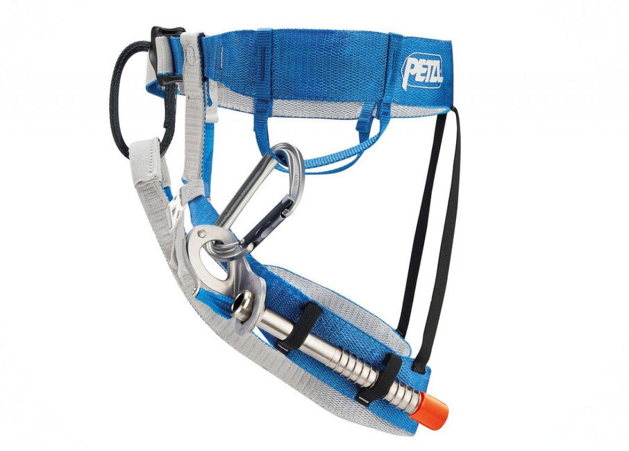 Petzl Tour Climbing Harness, Blue