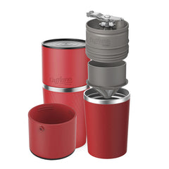 Cafflano Klassic Coffee Maker, Red