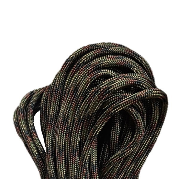 WARAGOD Paracord Bracelet with Metal Clasp Faila, Camo Green