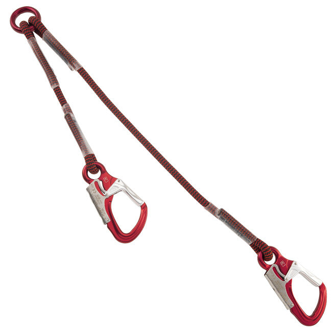 CAMP DynaTwo Safety Lanyard for Work at Heights 40 - 70 cm