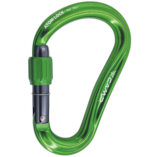 CAMP HMS Atom Lock Carabiner, Green