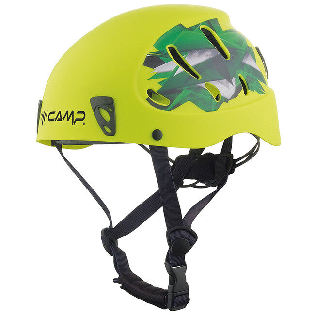 CAMP Armour Climbing Helmet, Lime Green