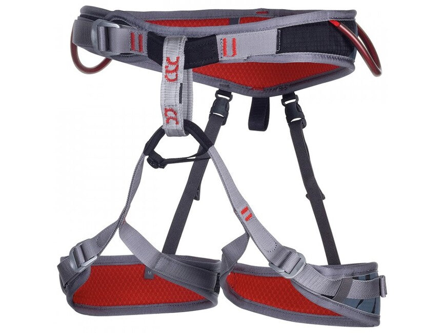 CAMP Flint Climbing Harness, Black/Red