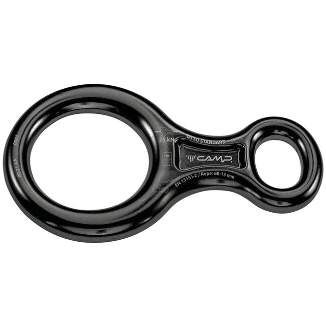 CAMP Otto Standard Belay and Rappel Device, Black