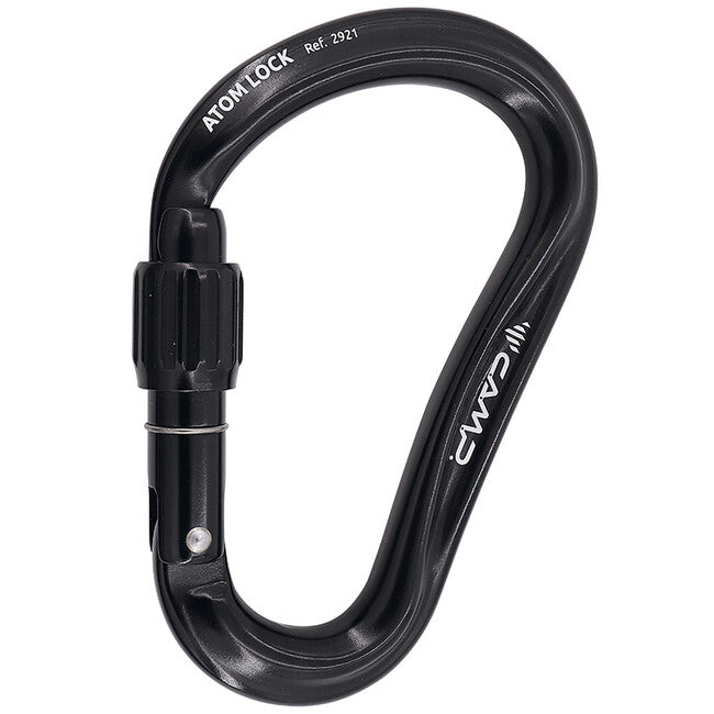 CAMP Atom Lock Carabiner, Black