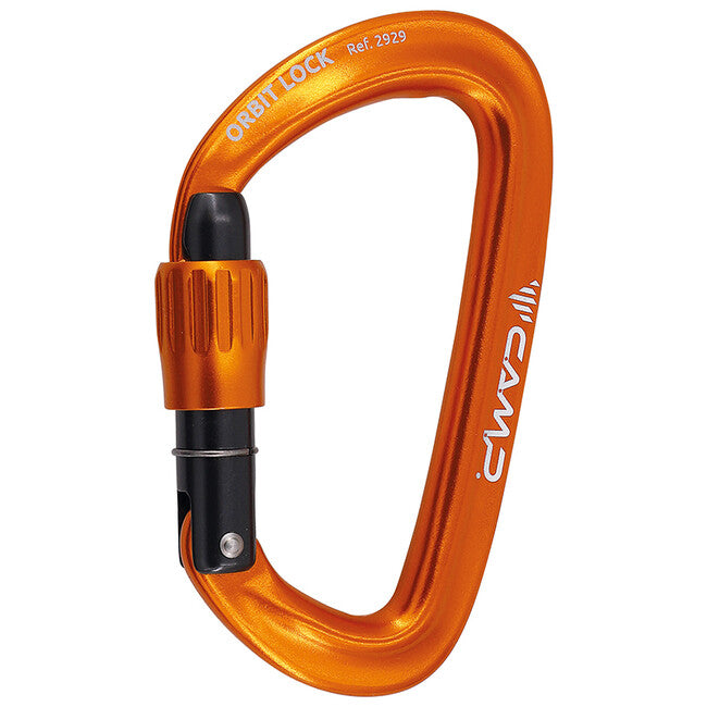 CAMP Orbit Lock Carabiner, Orange