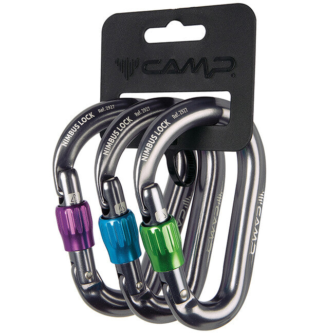 CAMP Carabiner HMS Nimbus Lock 3 Pack